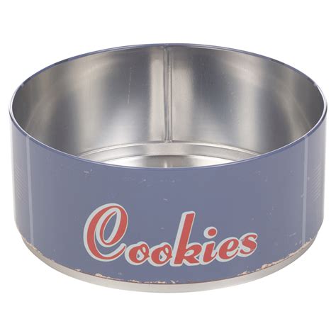 metal cookie round box|disposable cookie containers.